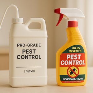 Pro-Grade vs. Store-Bought Pest Control Products