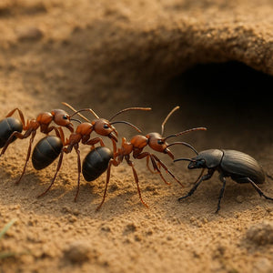 How Ants Defend Colonies from Threats