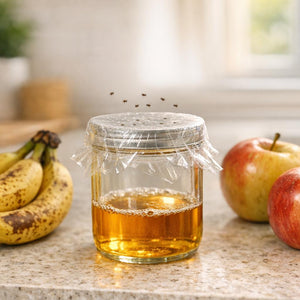 How to Make Non-Toxic Fruit Fly Traps at Home