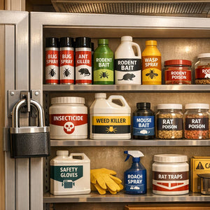 How To Store Pest Control Products Safely