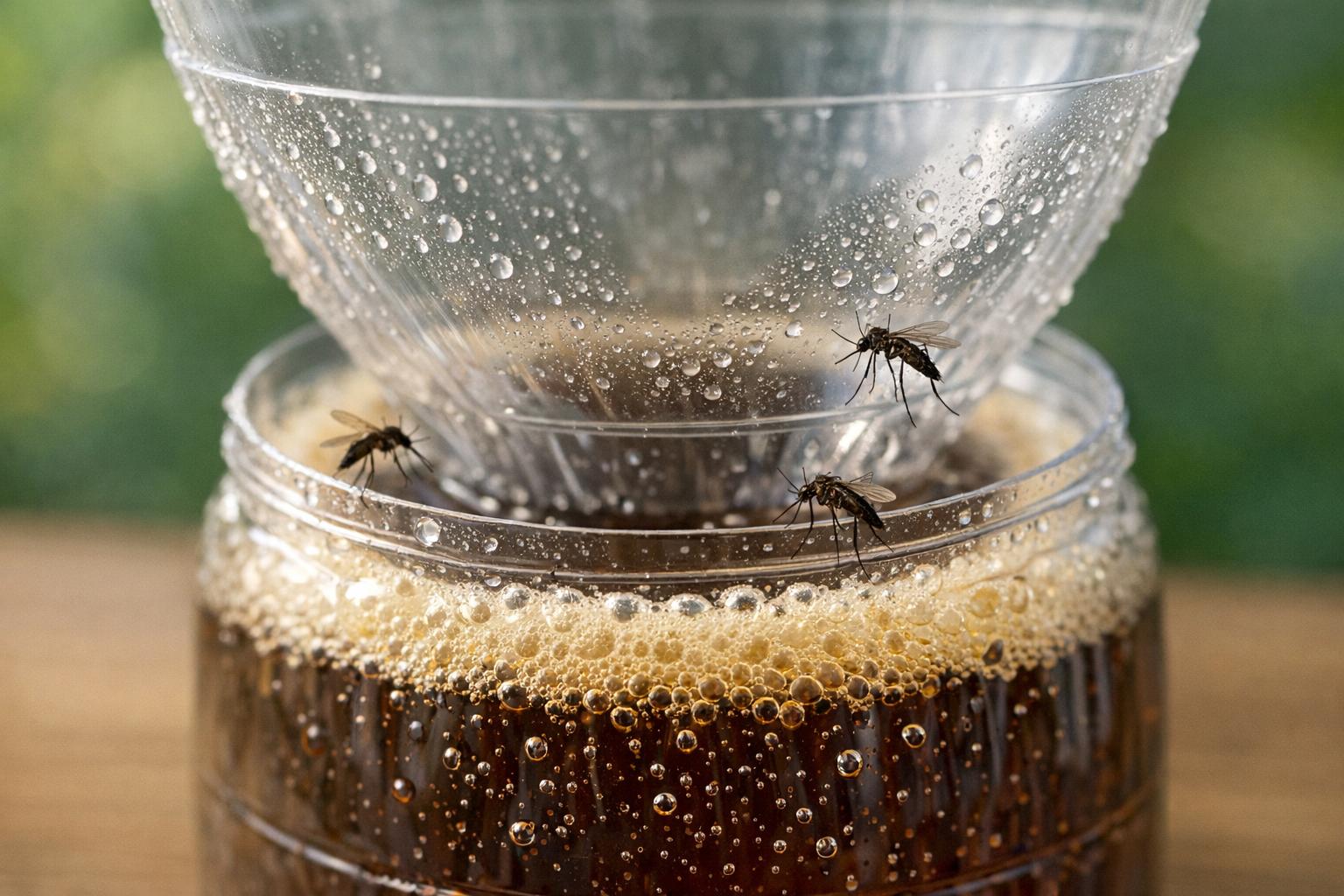 How to Make a Mosquito Trap with a Plastic Bottle