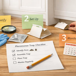 Checklist for Using Pheromone Traps at Home
