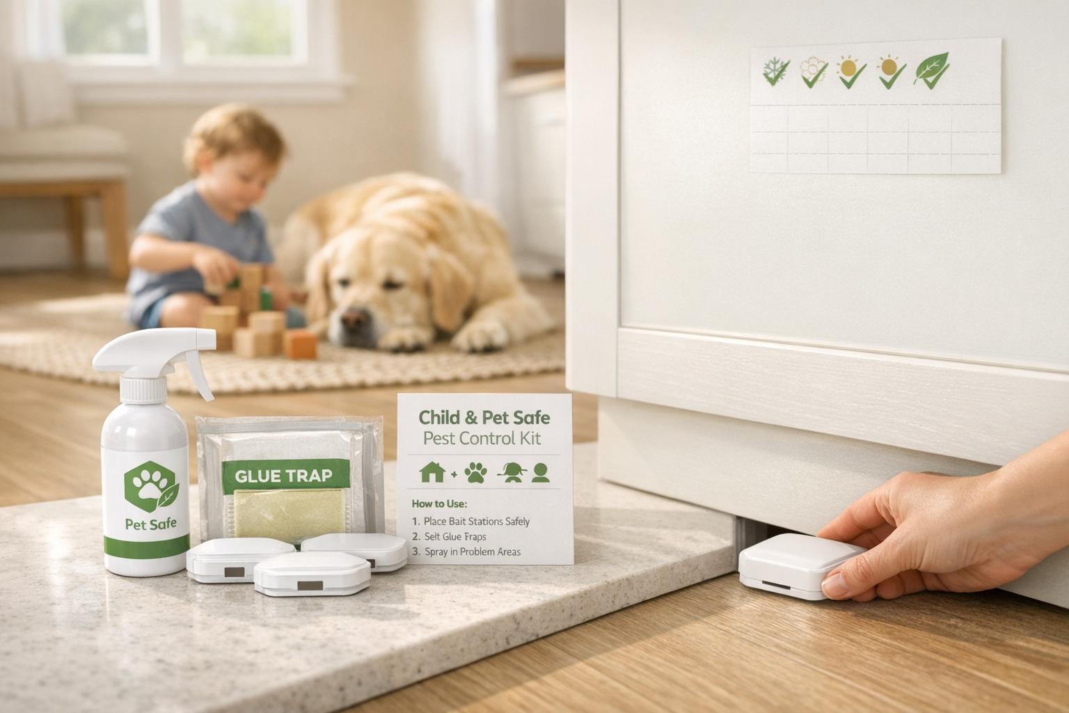 5 Benefits of Child- and Pet-Safe Pest Kits