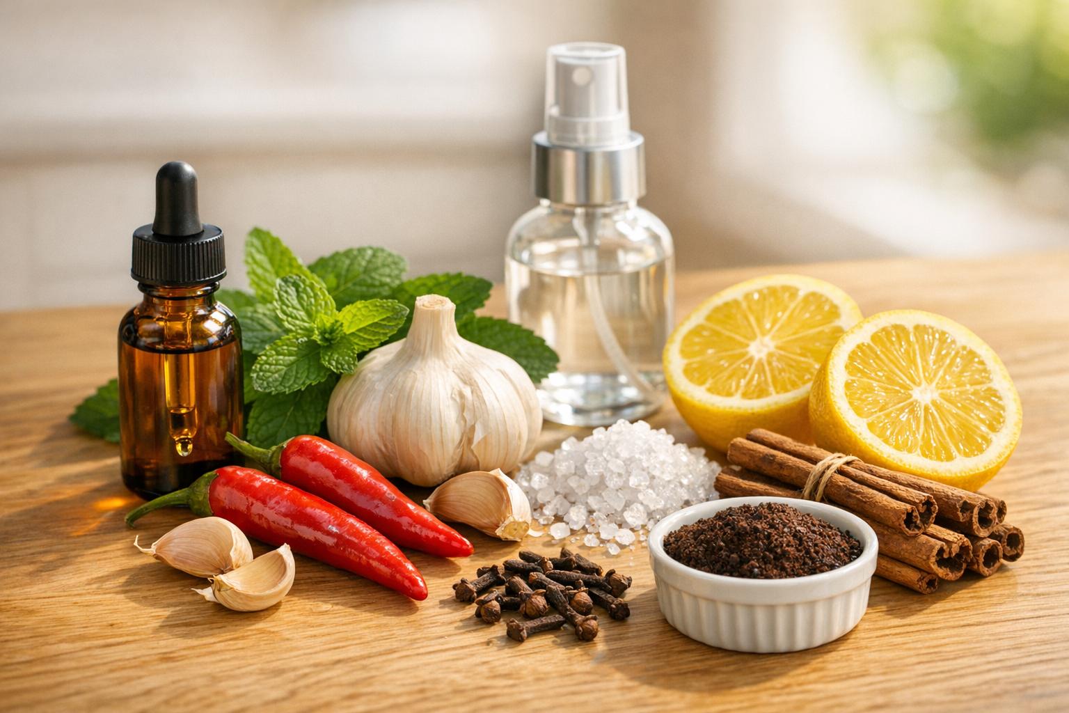 10 Natural Pest Deterrents from Your Kitchen
