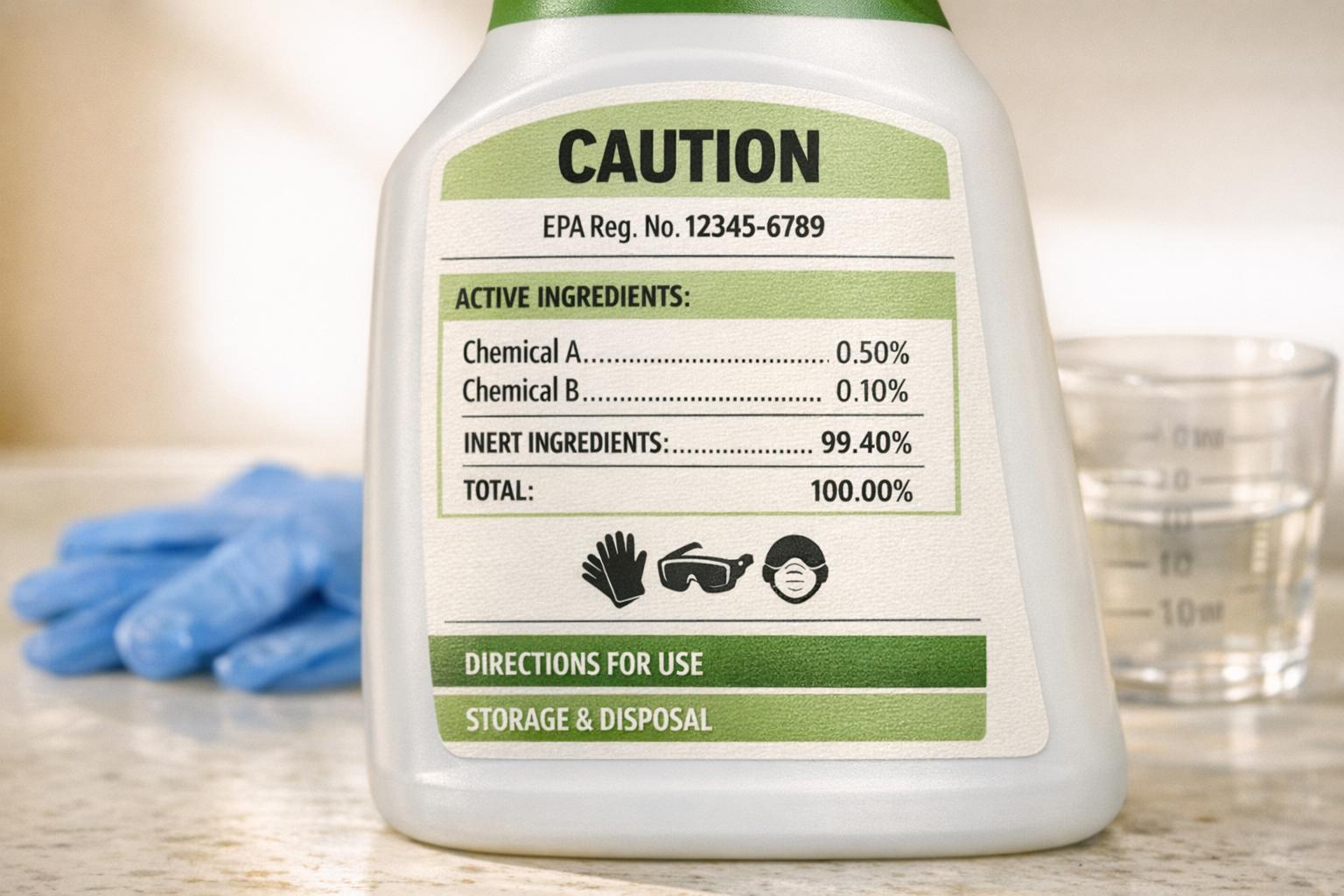 How to Read Pest Control Product Labels