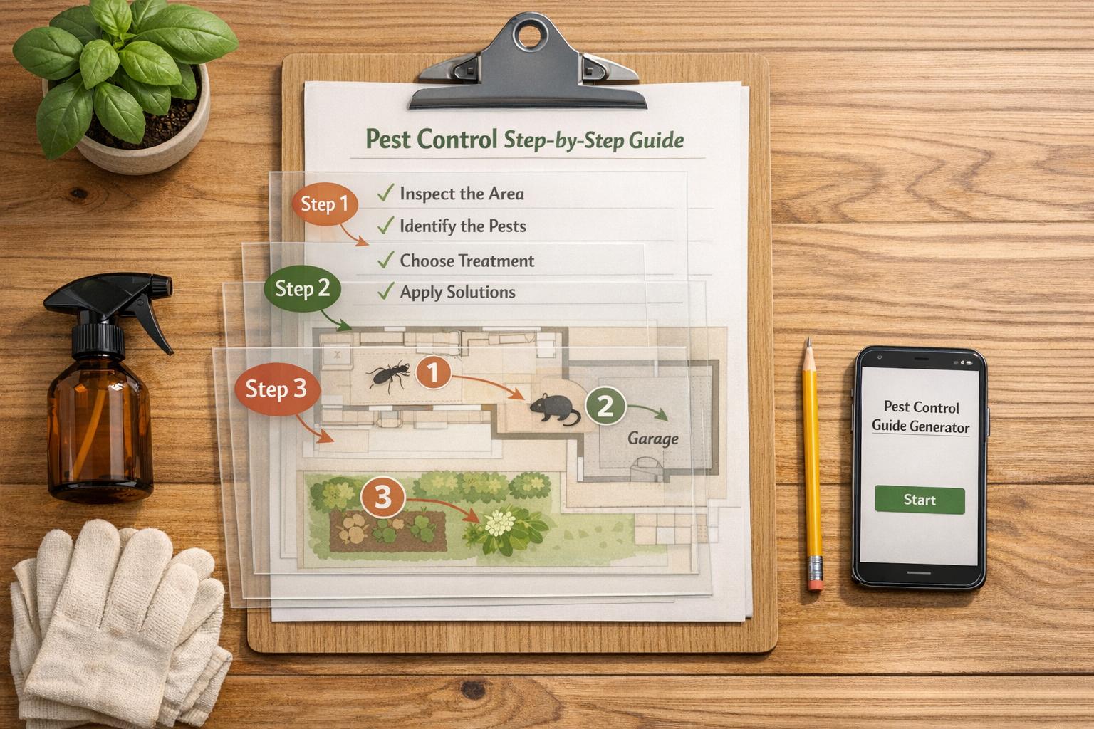 Pest Control Step-by-Step Guide