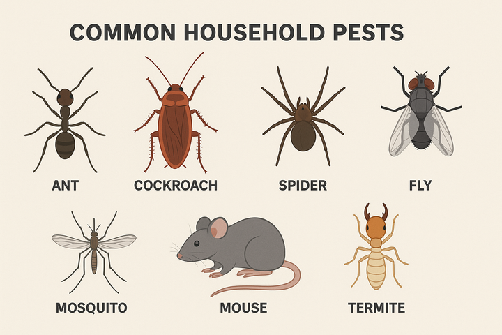 How to Identify Common Household Pests